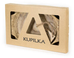 KUPILKA 44 Чиния плитка чиния с опаковка, кафява (K44B)
