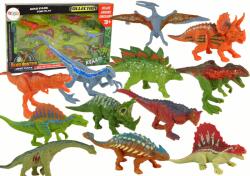  Dinoszaurusz Figurák Készlete - 12 db, Színes