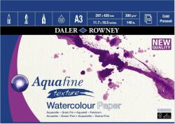 Daler-Rowney Aquafine Texture Watercolour Paper Aquafine Vázlatfüzet A3 300 g (403660300)