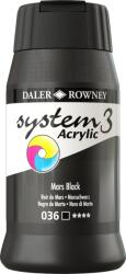 Daler-Rowney System3 Akril festék Mars Black 500 ml 1 db (129500036)