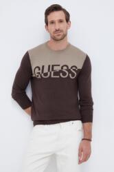 GUESS bluza barbati, culoarea maro, light 9BYX-BLM0JY_88A