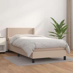 vidaXL Cappuccino Ágy Matraccal - 80x200 cm (3130630)