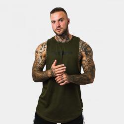 GymBeam Cut Off Military Green atléta - GymBeam XXL