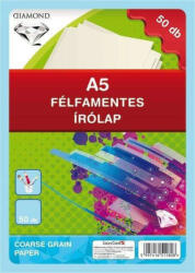  Írólap A/5, félfamentes, 50 lap/csomag (LIZ-16590575)