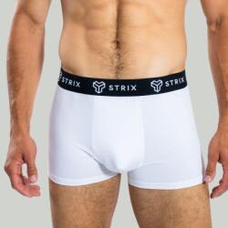 GymBeam Essential trunk férfi boxeralsó 2Pack White - STRIX XXL