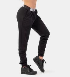 NEBBIA Iconic Mid-Waist Black női melegítőnadrág - NEBBIA L
