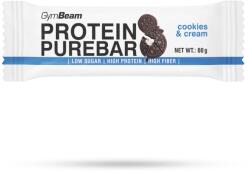 GymBeam PureBar fehérjeszelet 60 g dupla csokidarabok