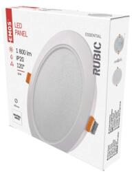 EMOS LED süllyesztett lámpatest RUBIC, négyzet, fehér, 18W, természetes fehér (ZD1442) (ZD1442)