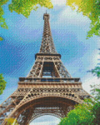  Pixel szett 9 normál alaplappal, színekkel, Eiffel-torony (809409) (PXL-SZETT-809409)