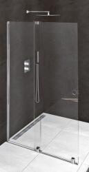 POLYSAN Modular Shower zuhanyajtók 100 cm tolható króm fényes/átlátszó üveg MS5-100