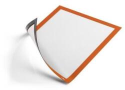 Durable Infokeret A4, 5 db/csomag, Durable Duraframe® Magnetic narancssárga (486909) - nyomtassingyen
