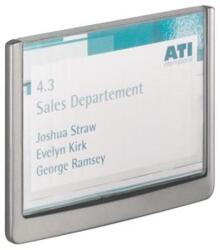 Durable Információs tábla, 149x105, 5 mm, DURABLE "CLICK SIGN", szürke (486137) - nyomtassingyen
