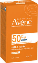 Eau Thermale Avene Protectie Solara fara Parfum SPF50 Fluid Fata, 50ml, Avene