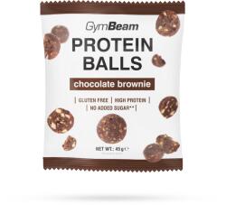GymBeam Протеинови топчета 45 g шоколадово брауни