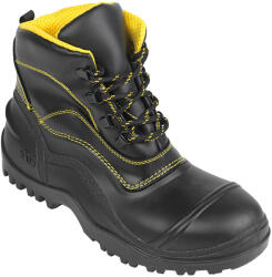 ROCK SAFETY RS_STOPRAIN-FK PVC S5 munkavédelmi bakancs, szürke/fekete, kombinált felsőrészű (RS_STOPRAIN-FK)