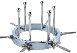 FUKR Prémium fém anális retractor - 9, 5 cm hosszú élvezet