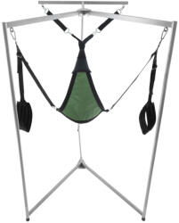 VIP Sling Pack Kit Sling Tissu Triangle Kaki - Praktikus és Stílusos Kisgyermek Hordozó Szövet, Szürke Vázra - szexvital