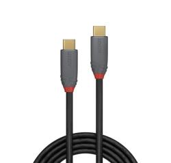 Lindy Cablu USB 3.2 tip C la tip C 4K60Hz/100W PD Anthra Line 2m, Lindy L36903 (L36903)