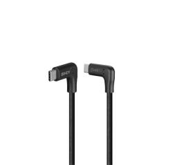 Lindy Cablu USB 3.2-C la USB type C unghi 90 grade 1.5m, Lindy L32024 (L32024)