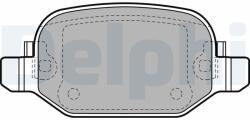 DELPHI fékbetétkészlet, tárcsafék DELPHI LP2475 (LP2475)