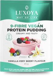 Luxoya Vegan Protein Puding 45g - Vanília-erdei gyümölcs ízű