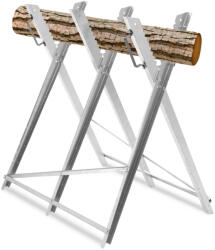 Jurhan ALBERT fűrészbak, 83x81x88cm, ezüst Jurhan