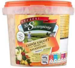 Rusa Savanyúság csípős vágott vegyes savanyúság édesítőszerrel 900 g