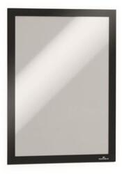 Durable Mágneses tasak, A4, öntapadó háttal, DURABLE "DURAFRAME®", fekete (489901) - tonerpiac