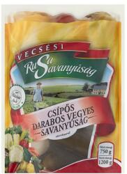 Rusa Savanyúság csípős darabos vegyes savanyúság édesítőszerrel 1200 g