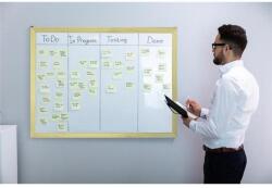 Victoria Fehértábla, nem mágneses, 60x90 cm, fa keret, VICTORIA (MP07001010) - tonerpiac