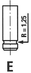 FRECCIA Kipufogószelep FRECCIA R4593/RCR (R4593/RCR)