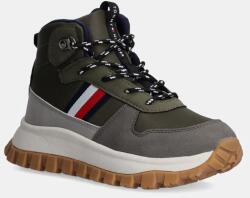 Tommy Hilfiger gyerek téli csizma zöld, T3B9-33680 - zöld 38