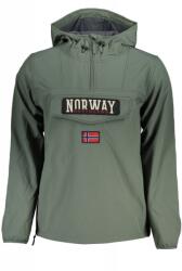 Norway Geaca barbati, cu buzunar mare central, cu gluga, logo, verde (FI-139138_VEARMY_M)