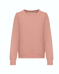 Just Hoods Hagyományos szabású Női kereknyakú pulóver AWJH030F, Dusty Pink-M (awjh030fdup-m)