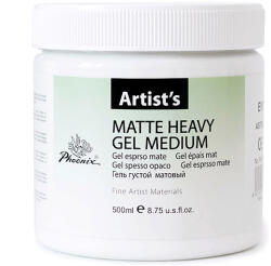 Matt médium zselé Heavy 500 ml (Sűrű akril médium)