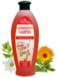 Herbavera Șampon din șapte plante cu pantenol 550 ml (19-00309)