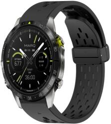 AIRY szilikon szíj Garmin Epix Pro Gen 2-hez 47mm fekete