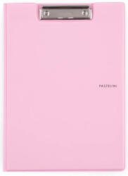 KARTON PP Felírótábla, fedeles, A/4, PVC, PASTELINI, pasztell rózsaszín (KPP-5-548) - mesescuccok