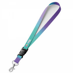 KARTON P+P Ombre kulcstartó, nyakba akasztós, 46x2cm, lila-türkiz (KPP-9-92624NN) - mesescuccok