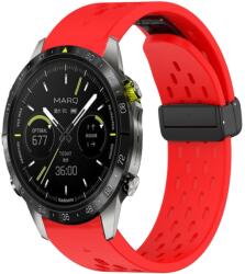 AIRY szilikon szíj Garmin Epix Pro Gen 2-hez 47mm piros