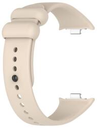 gigapack Pótszíj (egyedi méret, szilikon) BÉZS Xiaomi Smart Band 8 Pro, Redmi Watch 4 (GP-155128)