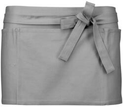 Kariban KA886 rövid pamut kötény - light grey szín (ka886lgr-u)