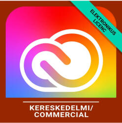 Adobe Creative Cloud for enterprise All Apps - Üzleti, Angol, Új előfizetés, 12 hónap (65322444CA01A12)