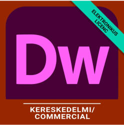 Adobe Dreamweaver - Pro for enterprise - Üzleti, Angol, Új előfizetés, 12 hónap (65324841CA01A12)