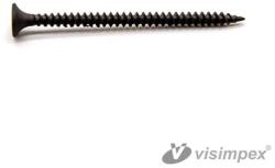 Visimpex Gipszkarton csavar fémmenetes, foszfátozott 4, 2x70 250db/doboz