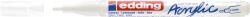 edding Akril marker 1-2mm, Edding 5300 fehér (36457) - irodasziget