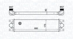 Magneti Marelli töltőlevegő-hűtő MAGNETI MARELLI 351319204780 (351319204780)