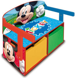 Arditex Mobilier 2 in 1 pentru depozitare jucarii Mickey Mouse Clubhouse - Arditex (WD14006)