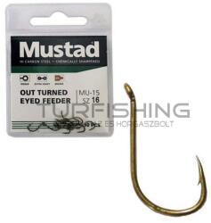 Mustad Ultra Np Out Turned Eyed Feeder 14 10db/csomag (m4260014) - turfishing