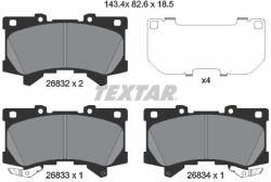 TEXTAR set placute frana, frana disc TEXTAR 2683201 (2683201)